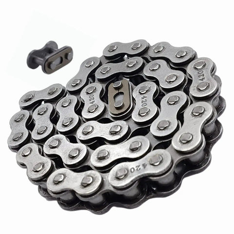 Front Jackshaft 42 Link 420 Chain For Mini Bikes Fits CT200U CT200U-EX BT200X MB200 MB165 Baja Warrior Heat And Baja Motorsports