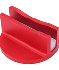 Red Magnetic Jack Pad For Cars And SUVs, Aluminum Grooved Pinch Weld Jack Adapter, Universal Fit, Heavy Duty Protection