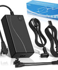 Wide Power Recliner Power Supply Kit 29V 2A 2-Pin Adapter with cables and Y splitter for electric couches and lift chairs