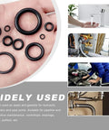 O Ring Pro Grade Assortment Kit 225 Pcs 18 Sizes Heat And Oil Resistant NBR Rubber Sealing Gaskets for various applications