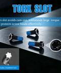 Top Shelf 8-40 Gunsmithing Screws And Slick Install Wrench Kit With Standard And Oval Heads In 6Mm 8Mm And 10Mm Lengths, showcasing Torx screws.