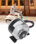 Beefy 500W Brush DC Motor For Electric Bikes And Scooters 600 RPM At 36V With 13 Tooth Gear Reduction Brushed Drive Reversible Wiring