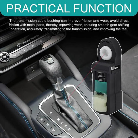 Shifter Cable Bushing Kit For Ford Edge Fusion Escape Transit Connect C Max, Automatic Transmission Shift Linkage Replacement DG9Z-7K340-A visualized