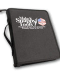 Sweet Workshop Gotta-Have Maker's Edition Tool Book With Countersinks, Drill Adapters, Hinge Bits, Driver Bits, Plug Cutters, Counterbores, Stop Collar, And Quick Release Chuck black portable case with logo