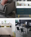 4 Pcs Cone Metal Furniture Legs Heavy Duty Iron Table Supports Hella Sturdy Construction for various furniture styles.