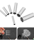 600 Piece Wire Ferrules Kit With 7 Sizes Copper Crimp Connectors Non Insulated Silver End Sleeves Terminals For Industrial Control Panels And Distribution Boxes Easy Integration And Setup, 7 silver copper ferrules