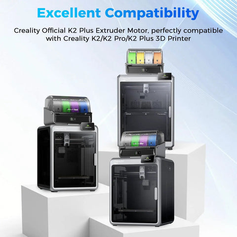Display of K2 Series E Axis Stepper Motor Replacement For K2 Pro And K2 Plus 3D Printers with compatibility text