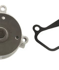 Straight Fire New Engine Water Pump With Premium Gasket And Rubber Seals for Hyundai Kia Elantra Tucson Forte, showing pump and gasket.