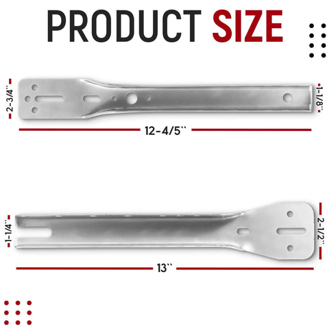 Adjustable Garage Door Reinforcement Bracket With Two Piece Design Extending 18 21 24 Inches Galvanized Steel Construction
