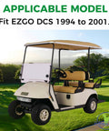 EZGO golf cart compatible with EZGO Spindle King Pin Tube Bushing Repair Kit for 1994 to 2001.5 DCS models