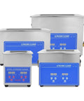 Slick Portable Ultrasonic Cleaner For Rings Watches And Glasses No Sweat Deep Clean Powers Through Stubborn Grease with various sizes.