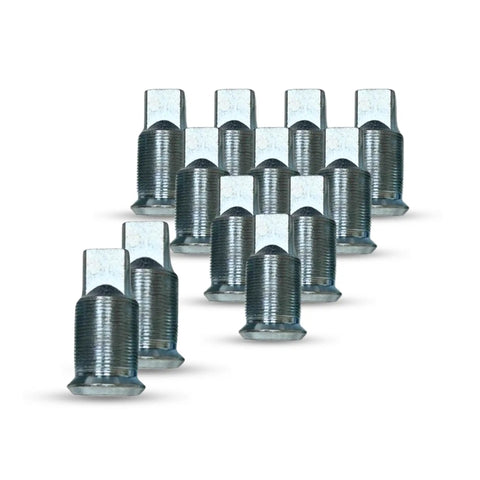 Slick Rear Left Wheel Nuts And Stud Kit For Isuzu NPR HD Reach 95-25 Heavy Duty Trucks Perfect Fitment Silver Finish Tough Hardware Upgrade For Your Ride, wheel studs