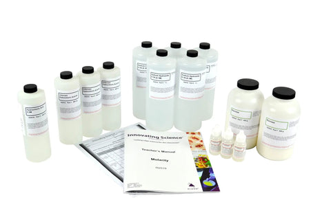 Molarity Lab Investigation Kit For Classrooms Hands On Chemistry Labs With Titration Practice Up To 15 Student Groups Includes Teacher Manual