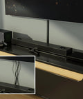 Beige Self-Adhesive Cable Raceway Kit For Wall Wires, Paintable Cord Cover with ten 15.7 inch strips showing wire management