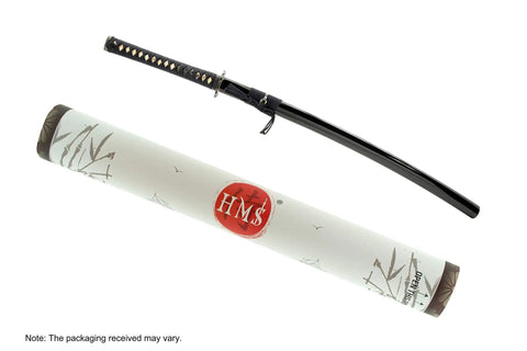 Unsharpened Aluminum Alloy Katana Iaito For Iaido Training Safe Practice Sword With 28.3 Inch Blade and packaging tube