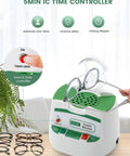 Eyeglass Frame Warmer With Four Temperature Settings 140-230 F, Time Controller, hot air adjuster for spectacle frames