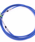 Blue Outboard Remote Control Cable 33C Throttle Shift, 17ft 5.18m For Yamaha Tohatsu Boat Motor Steering System