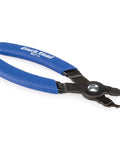 Master Link Pliers MLP 1.2 for bicycle chains with blue handles, easy install and removal, no fuss hand tool for Shimano and non Shimano chains.