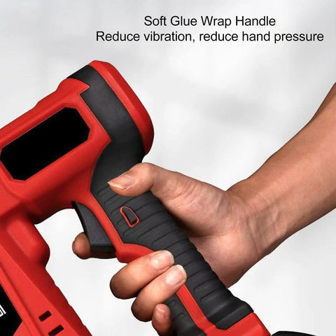 Cordless Brad Nailer And Staple Gun Combo Battery Powered Electric Nail Tool With Dual Fire Modes For Quick Woodworking Diy Projects Kickbutt Firing Speed Road Warrior Build Quality