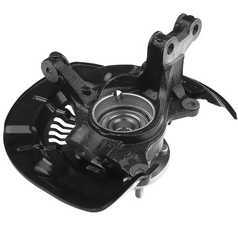 Beefed Up Front Steering Knuckle And Wheel Bearing Hub Assembly 5 Lugs With ABS For 2008 2017 Highlander And 2010 2015 Lexus RX350 RX450h