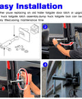 Easy installation process for Heavy Duty Dump Trailer Tailgate Latch And Truck Tailgate Lock Bolt On Direct Fit Replacement For TGL3410HDW TGL34SBR.