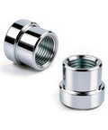 Heavy Duty Steel Weld On Bung With Half Inch Npt Female Thread And Stepped Flange For No Sweat Tack Welds And Dang Solid Gas Tank Fixes Or Shop Fab Work Two Pack