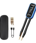 LCR Meter With Digital Multimeter Tweezers And Signal Generator, 100kHz SMD ESR Capacitor Tester, protective case, accessories
