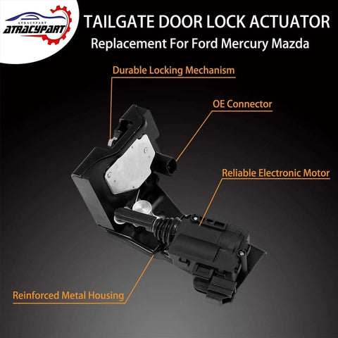 Rear Liftgate Lock Actuator Replacement For Ford Escape 2009 To 2012 Mazda Tribute 2008 To 2011 Mercury Mariner 2009 To 2011