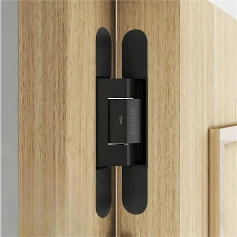 Heavy Duty Silent Close Hydraulic Hinge With Automatic Door Closer Hidden Fold Mount For Cabinets And Furniture Hardware No Sweat Install Snug Fit Smooth Quiet Operation Fits Standard Doors 177mm mounted on wooden cabinetry.