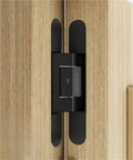 Premium Top Notch Heavy Duty Hydraulic Cabinet Hinge With Slick Folding Mount Self Closing Door Hardware For Furniture quietly installed on cabinet