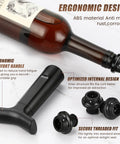 Wine Saver Vacuum Pump With 4 Reusable Stoppers Your Go To Bottle Preserver And Sealer Keeps Red And White Wine Fresh Up To 7 Days