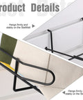 Four Piece Metal Hat Display Racks for Slat Wall measuring 13 by 7.9 by 3.8 inches, details of mounting on wall
