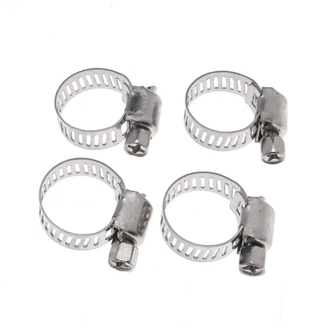 Set of clamps for Inline 5/16 Inch Fuel Filter For Mercury Marine Outboards 40-400 HP With 42 Micron Element Includes Fuel Line And Clamps