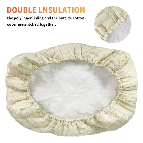 Legit Indoor Window Ac Cover That Keeps Your Setup Sharp And Shields Five To Seven Thousand Btu Units Fitting 21 By 15 By 3.5 Inches From Brisk Weather And Dust Builds Using Soft Washable Polyester In Crisp White. View of soft cotton and poly insulated cover.
