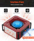 Beast Mode 270 Degree Air Filtration System With Built In Ionizer And 1080 CFM Dust Collector, Vortex Fan visible