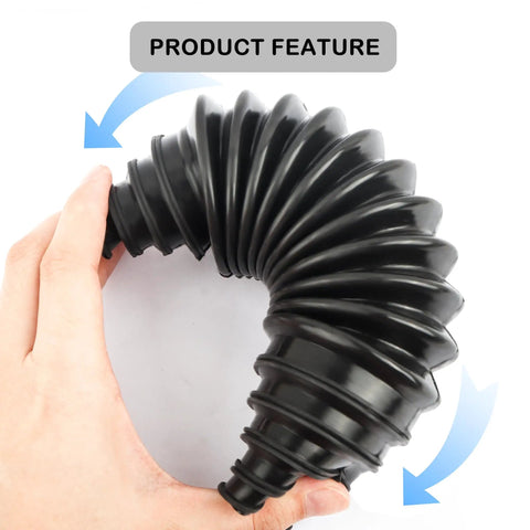 Pro Grade Rack And Pinion Boot Kit With Dustproof Silicone Inner Tie Rod Boot Set in hand showing flexibility and design