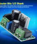 No Fuss Adjustable Dc Dc Power Supply Module Featuring Wide 5V To 48V Input Range And Smooth Step Down Output Up To 33V At 3 Amps paired with a compact circuit board and heavy duty components.