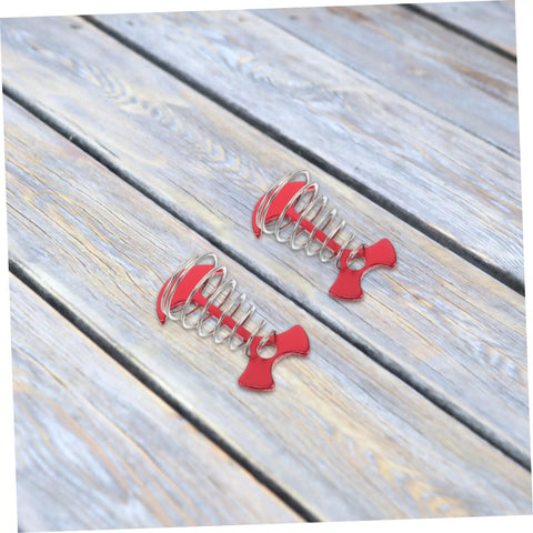 Heavy Duty Adjustable Aluminum Fishbone Tent Pegs And Rope Tighteners For No Sweat Awning Setup Lightweight Camping Ground Stakes And Tent Anchors Black And Red