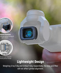 ND Filter Set With 0.75x Wide Angle Lens 108 Degree FOV Includes ND16 ND64 ND256 And CPL For DJI Osmo Pocket 3 And 4 close-up view
