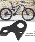 Rear Derailleur Hanger Tail Hook for Mountain Bike Compatible with Haibike Xduro Sduro, metal part beside bike