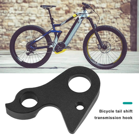 Rear Derailleur Hanger Tail Hook for Mountain Bike Compatible with Haibike Xduro Sduro, metal part beside bike