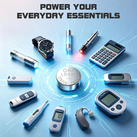 Keep Your Favorite Everyday Gadgets Running Smooth With The Real Deal AG6 LR920 Watch Batteries Delivering Straight Up 1.5V Alkaline Power In A Ten Pack For Calculators.