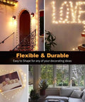 Waterproof Warm White LED Fairy Lights 7Ft Battery Operated String Of 20 LEDs With 3 Modes Fast Flash Slow Blink Constant On Ideal For Mason Jars Weddings Parties Christmas Decor Patio Vibe used in home and garden settings