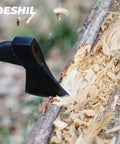 Rugged Workhorse 10 Inch Outdoor Hatchet For Camping Use Forged Carbon Steel Heat Treated chopping wood with blue handle