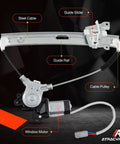 Rear Right Passenger Side Power Window Regulator With Motor Assembly For Ford Escape 2008-2012, Mercury Mariner 2008-2011