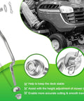 Front Draft Arm Kit And Deck Lift Linkage Kit For Riding Lawn Tractors Fits D100 Through D170 E100 Through E180 G110 L100 Through L118 And Classic 102 105 115 125 135 145 155C 190C Easy Install Durable Replacement Parts, steel mower deck linkage with pin and washer