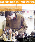 Man in workshop using Solid Neoprene Rubber Sheets And Strips For DIY Gasket Material Sealing Liners Shields Padding And Weather Stripping
