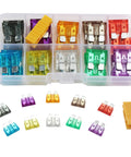 Grab This Essential Mini Blade Fuse Assortment Kit With An Integrated Extractor Tool For Hassle Free Under Hood Electrical Fixes That Let You Swap Blown Fuses In A Flash And Keep Your Rig Humming. Colorful mini blade fuses in a plastic case.