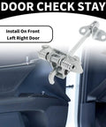 Peugeot Door Check Strap Front And Rear Hinges For Expert MK1 224 1995 2007 806 221 MK1 1994 2002 Heavy Duty Door Limiters