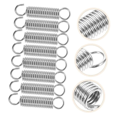 Get Your Fix With This Awesome 8 Pcs Small Tension Spring Kit Offering Heavy Duty Compression And Extension Springs Perfect For Ev Parking Stands, Ladder Feet, And Various Diy Mechanical Projects That Need Reliable Elasticity And Easy Installation Every. 8 pcs stainless steel tension springs